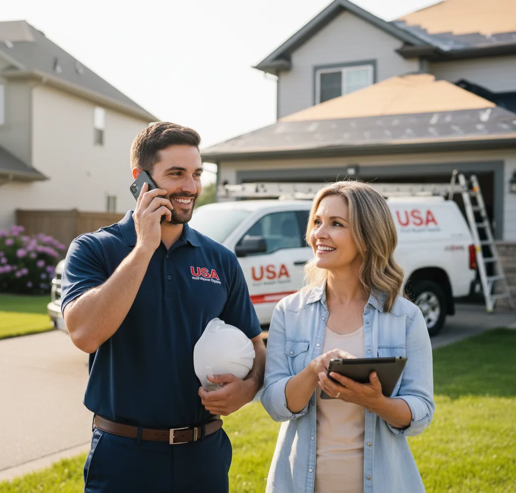 USA Roof Repair Experts customer support in Calumet Park